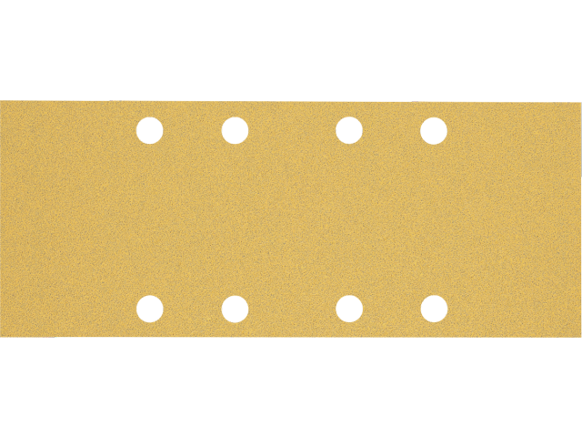 Brusni papir EXPERT Bosch z 8 luknjami za vibracijske brusilnike, Dimenzije: 93x230mm, Zrnatost: 80, 2608900835